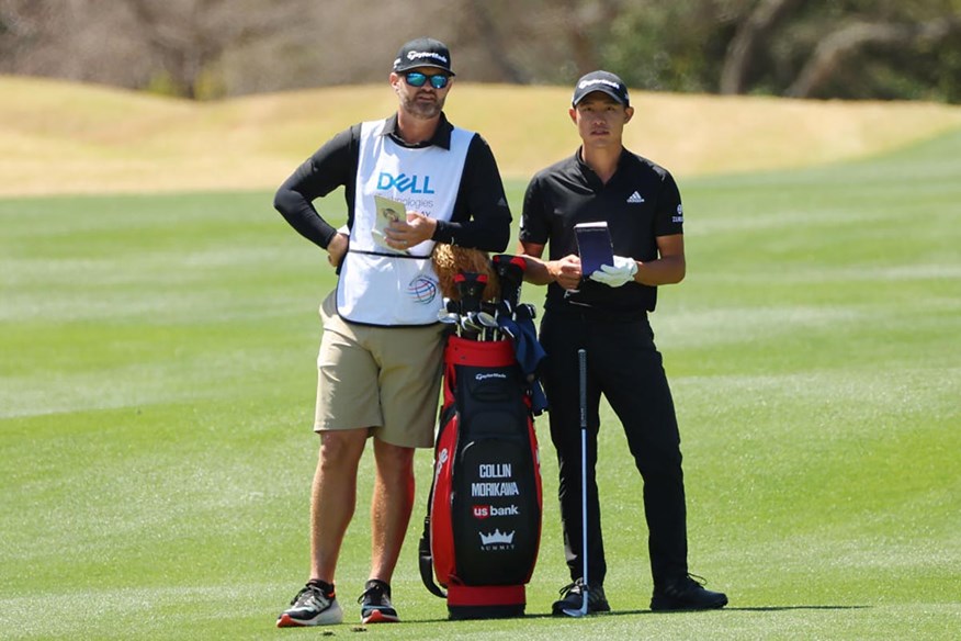 Morikawa's caddie JJ Jakovac has experience on the bag at St Andrews.