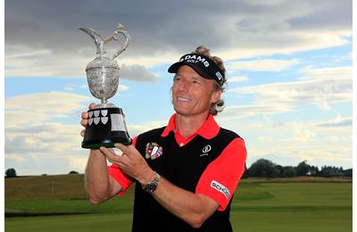 Bernhard Langer is aiming to win another Senior Open.