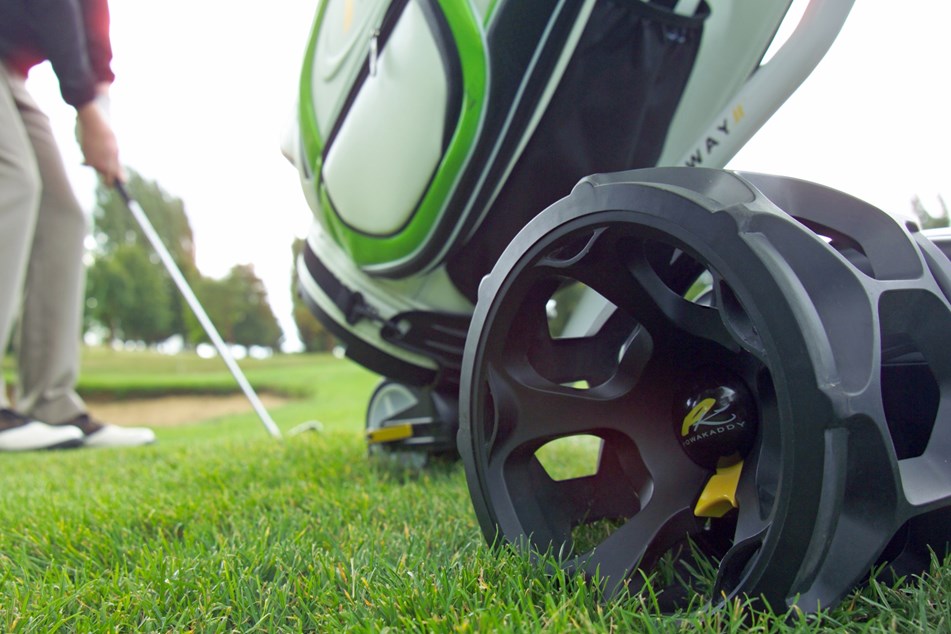 Powakaddy unveils winter wheels for trolleys