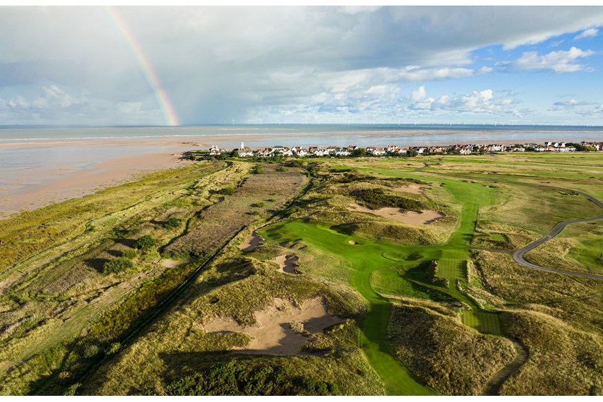 Rainbow over Royal Liverpool, Hoylake