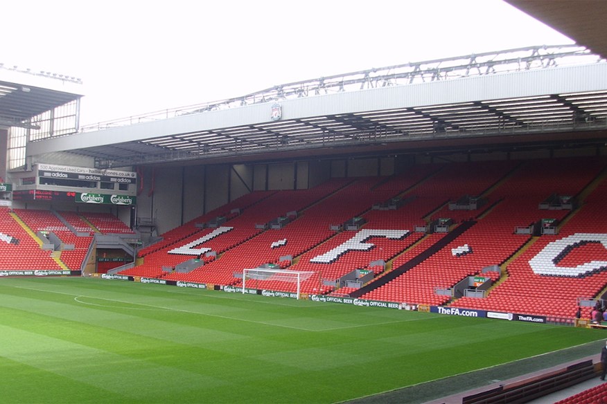 Anfield home of Liverpool FC