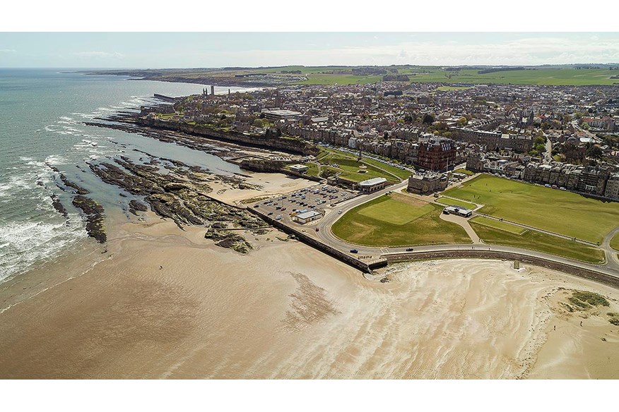 West Sands beach was used in Chariots of Fire.