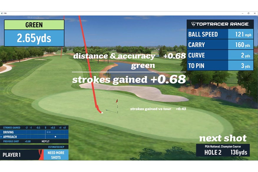 Toptracer30 asks you to hit 30 shots of all differing distances and styles to work out which areas of your game need the most improvement.