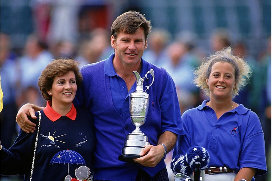 Nick Faldo won The Open at Muirfield in 1992.