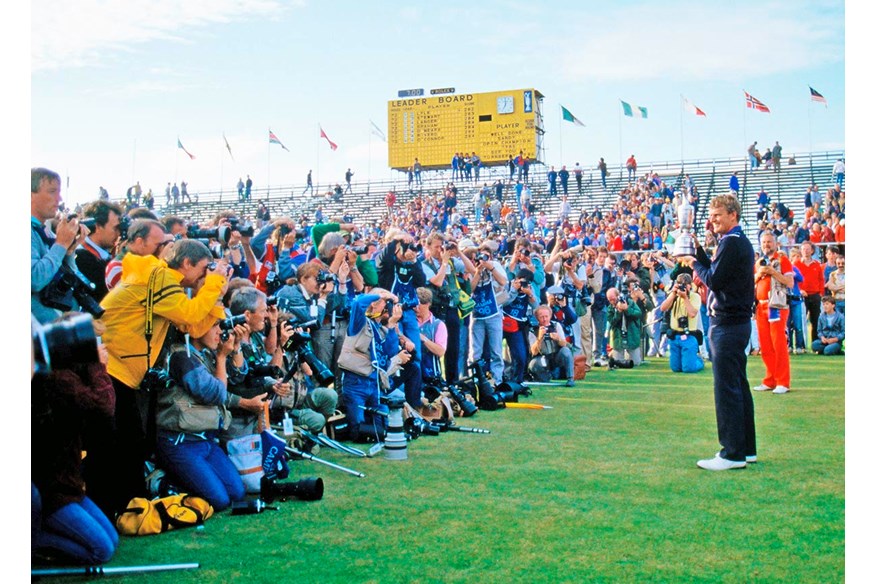 Sandy Lyle won The Open at Royal St George's in 1985.