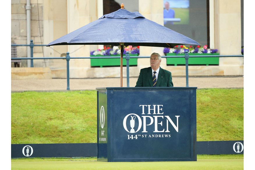 Ivor Robson's last Open was at St Andrews in 2015