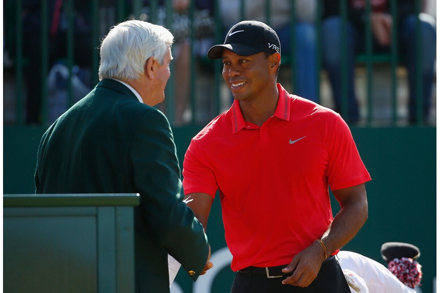 Ivor Robson announced Tiger on the tee every year at The Open until 2015