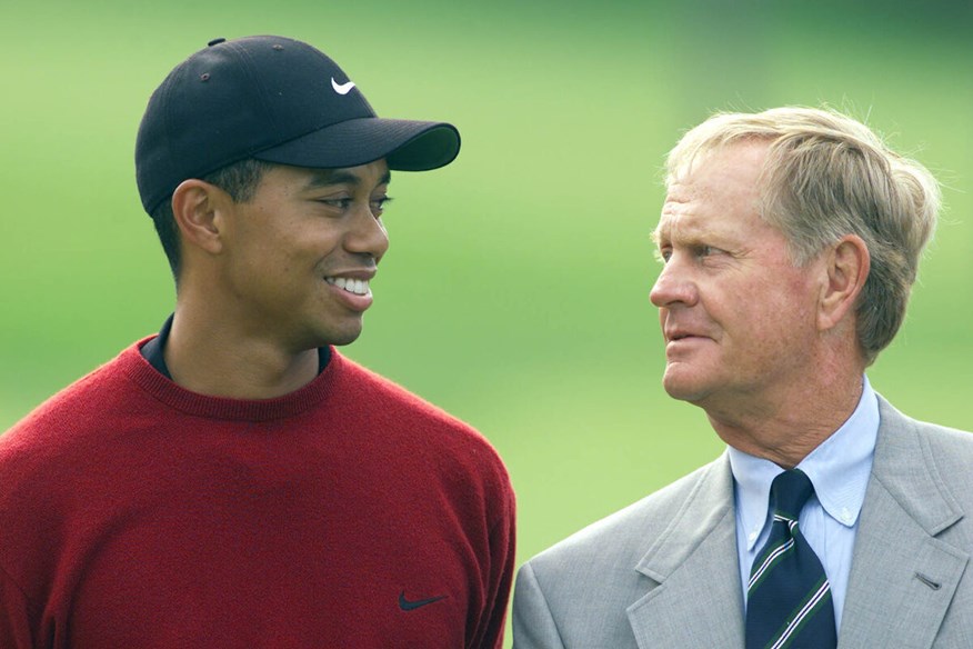 Tiger Woods has 15 major wins, Jack Nicklaus has 18.