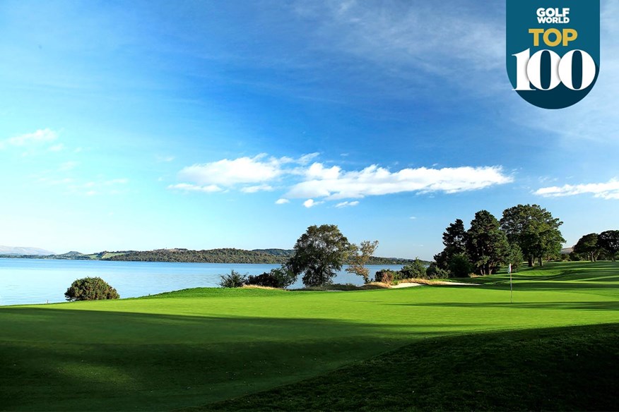 The par-4 7th at Loch Lomond.