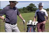 Chris Jones and Simon Daddow discuss the benefits of a Stewart Golf trolley.