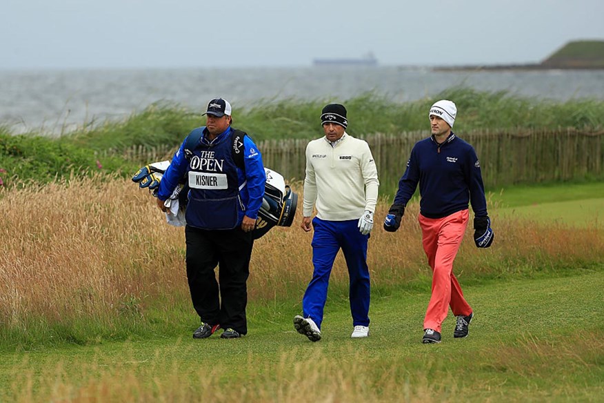 The wind blew and the temperatures dropped at the 2015 Open at St Andrews.