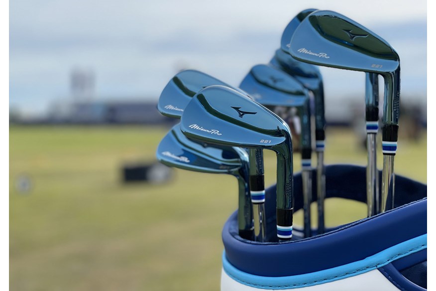 Mizuno have released a blue finish version of their 221 Pro irons