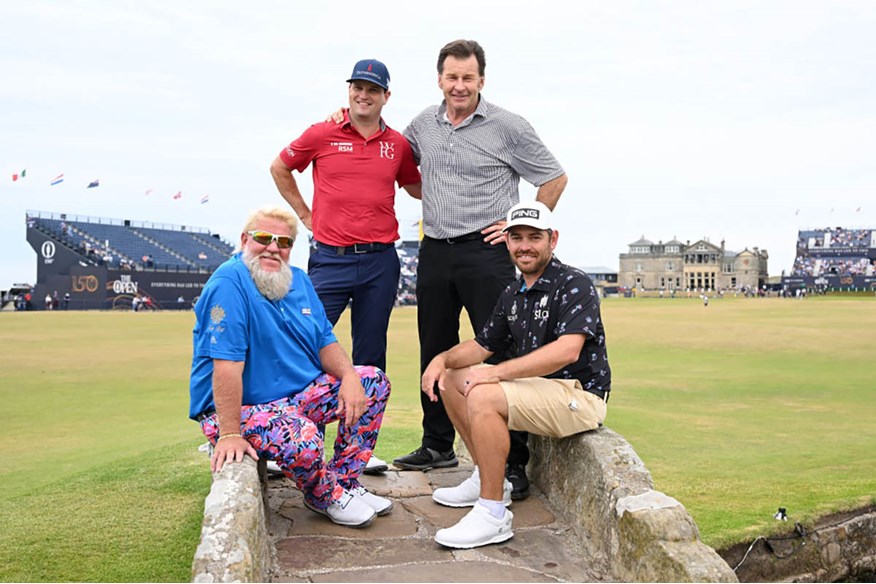 Team Faldo won the Celebration of Champions ahead of the 2022 Open at St Andrews