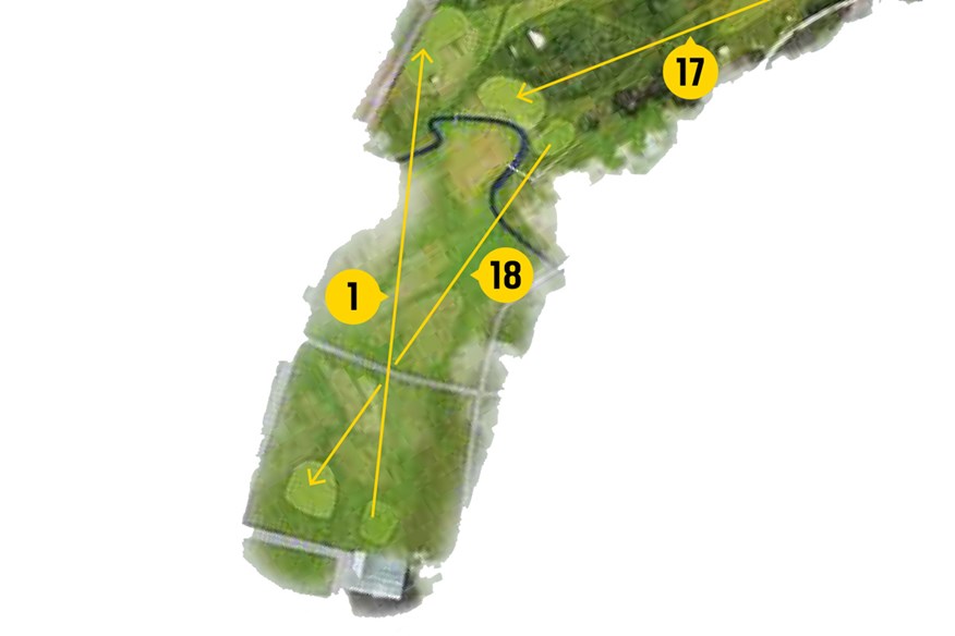 The 1st tee of the Old Course at St Andrews was in the same place on the original design, but you played to a different green.