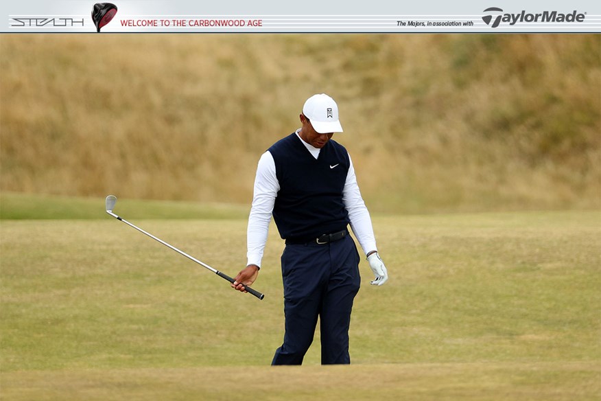 Tiger Woods carded a six-over 78 in the first round of The 150th Open at St Andrews