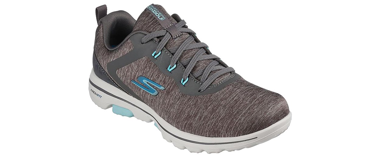 Brown skechers clearance golf shoes