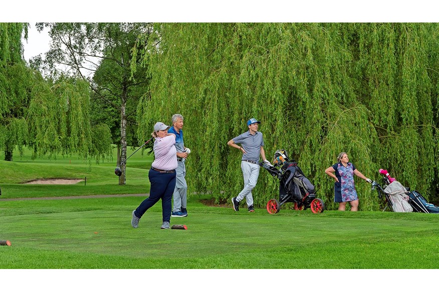 Four amateur golfers tested Skechers golf shoes during 36 holes at The Belfry