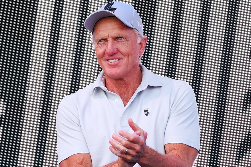 Greg Norman is the CEO of LIV Golf.