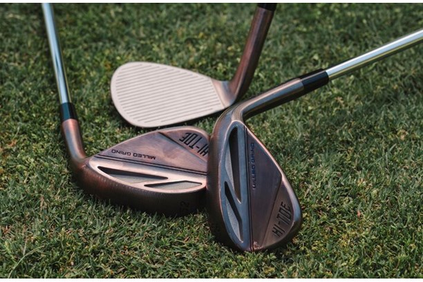 A trio of TaylorMade Hi-Toe 3 wedges