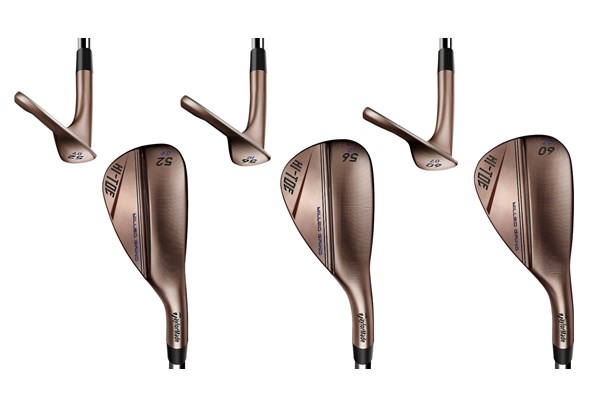 The TaylorMade Hi-Toe wedge sole shapes