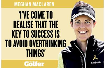 Meghan MacLaren on the key to success in golf.