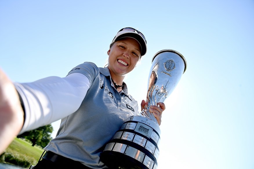 Brooke Henderson will be looking to regain the trophy after missing out in 2023.