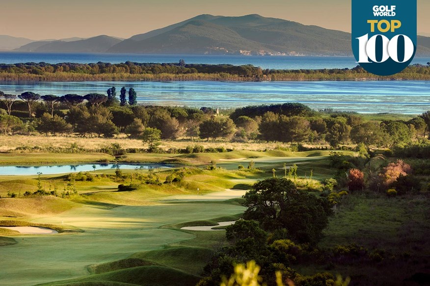 Argentario is a stunning golf course in Tuscany.