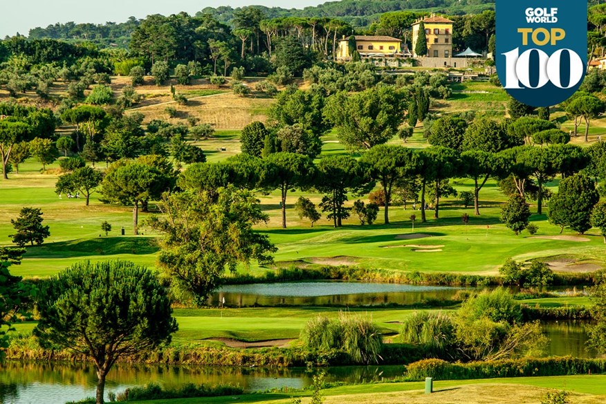 Castelgandolfo is one of the best golf courses in Italy.