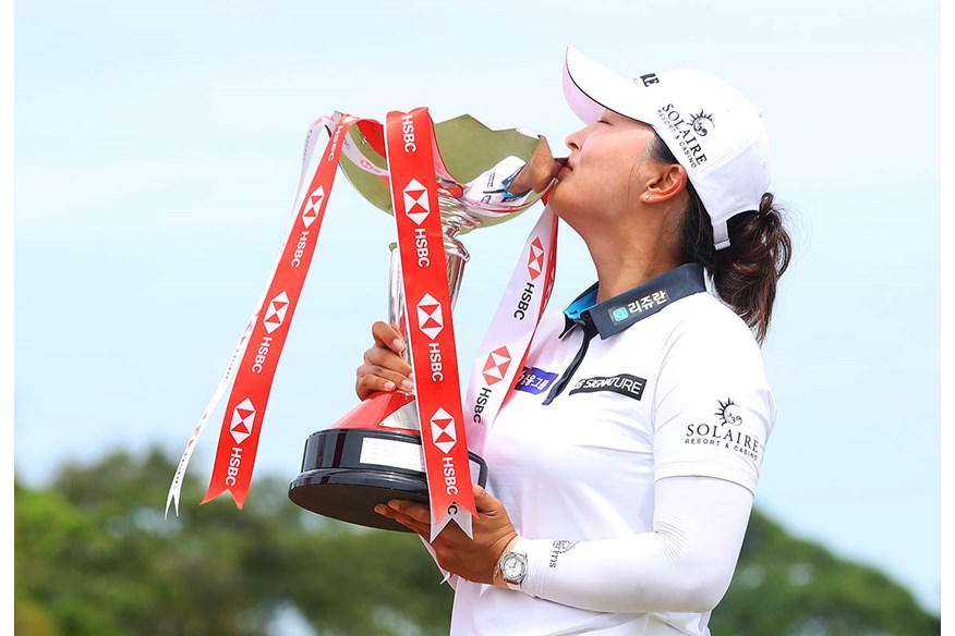 Jin Young Ko won the 2022 Women's World Championship in March.