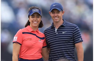 Georgia Hall has been getting putting advice from Rory McIlroy.