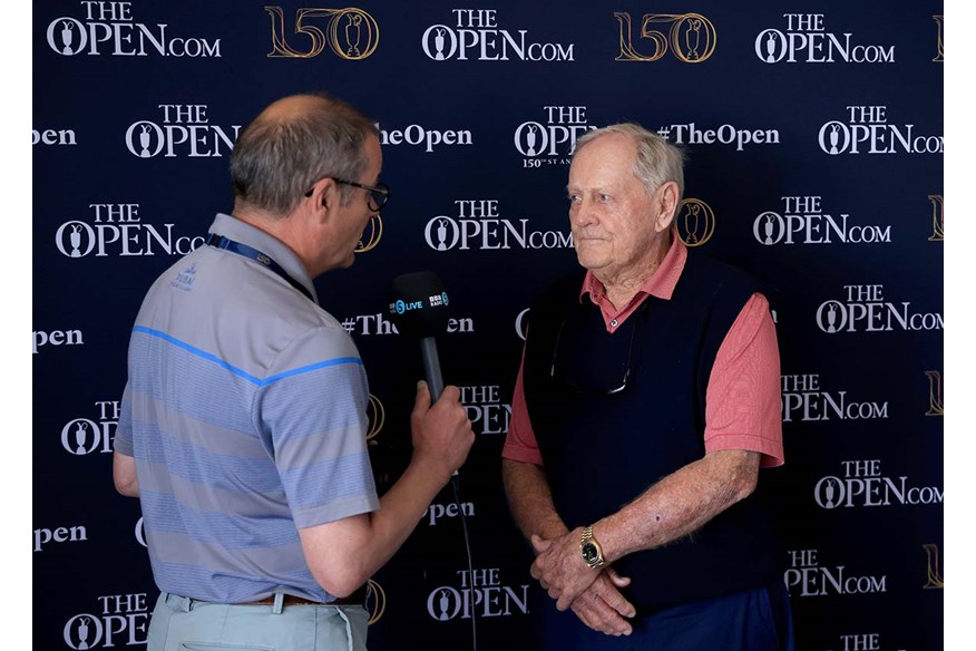 Iain Carter interviewed Jack Nicklaus for BBC 5 Live.