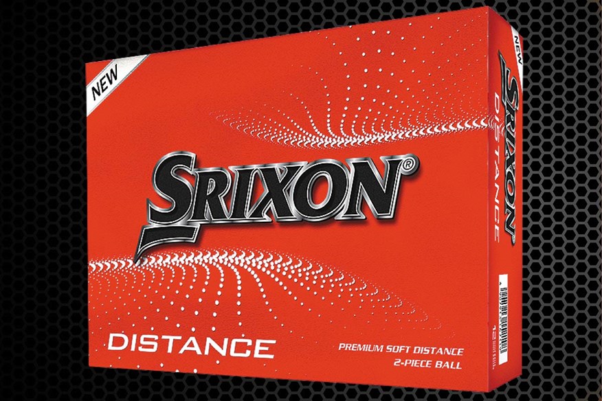 Srixon Distance golf ball.