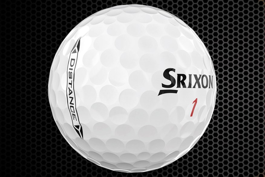 Srixon Distance golf ball.