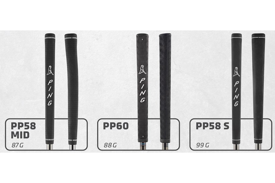 The Ping 2023 putter grip options