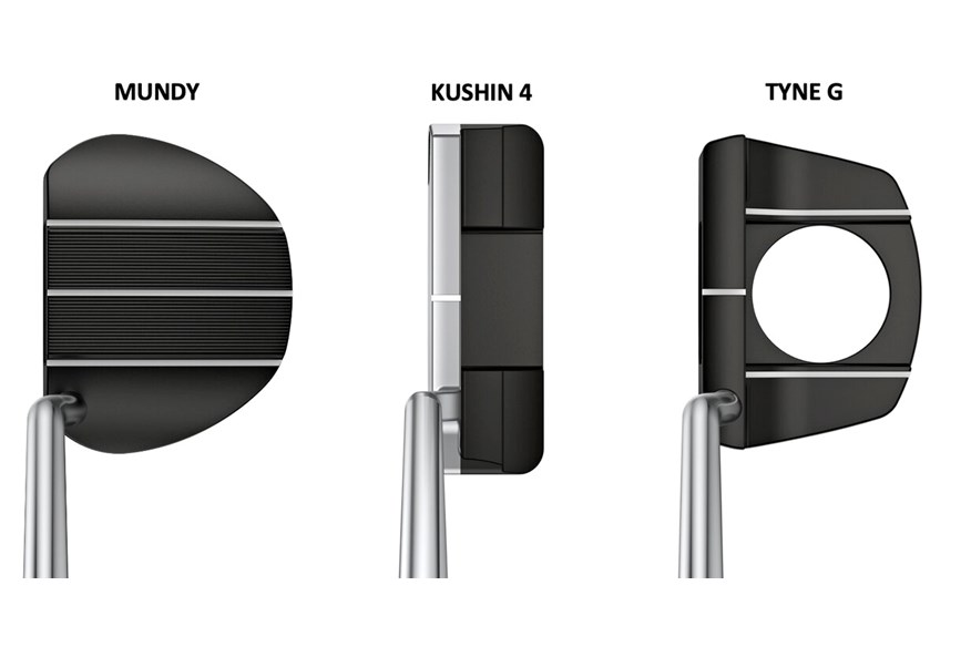 Ping 2023 putters with a alignment line that runs all the way to the ball