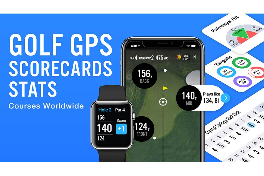 Best golf range app for apple watch sale