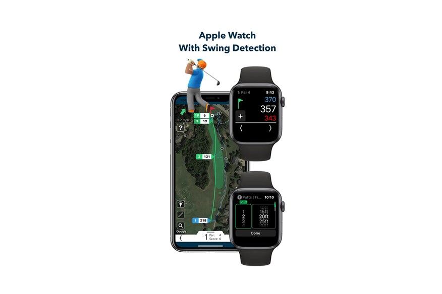 Apple watch series 4 golf app on sale