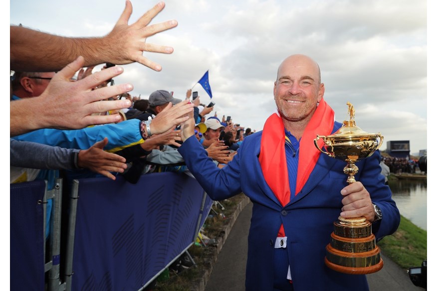 Ryder Cup-winning captain Thomas Bjorn is playing this week in Bahrain