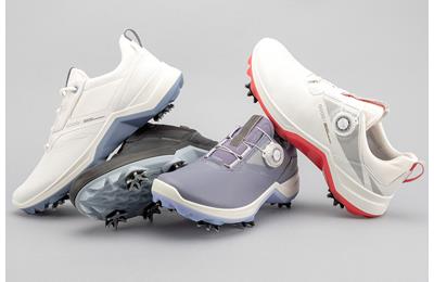 The new Ecco Biom G5 golf shoes.