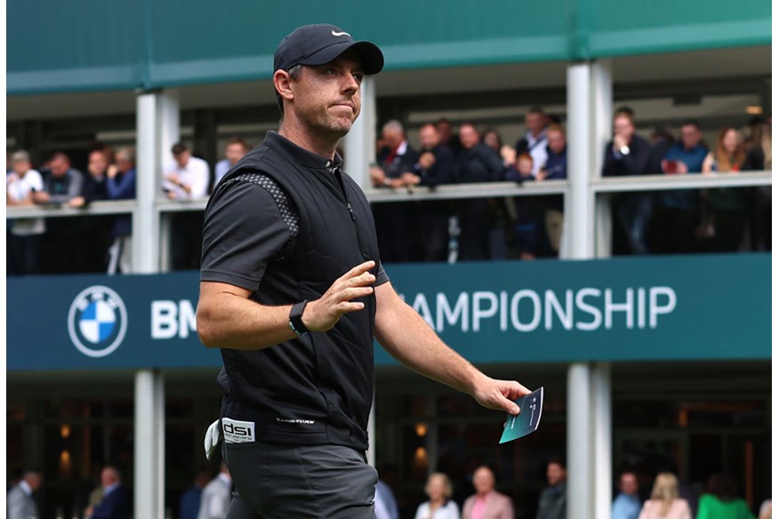 Rory McIlroy made a solid start on his return to Wentworth.