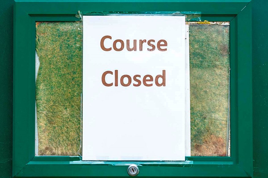 Many golf clubs have closed due to a lack of members.