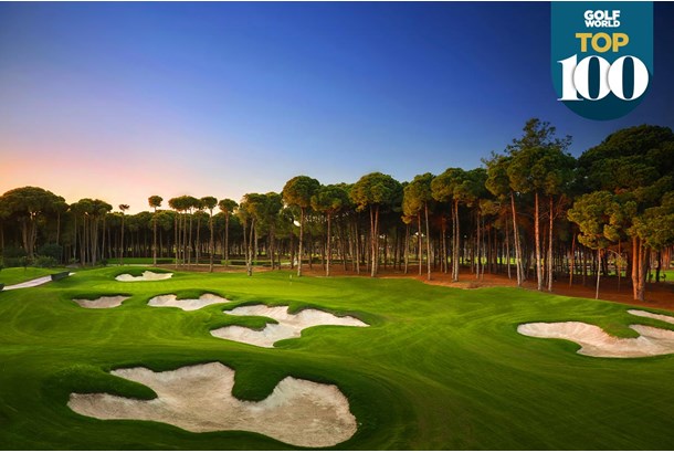 Carya is the best golf course in Turkey.