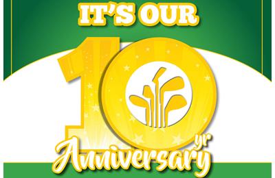 golfclubs4cash are celebrating their 10-year anniversary