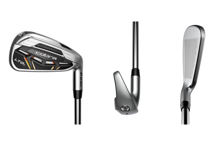 The Cobra King LTDx iron from three different angles