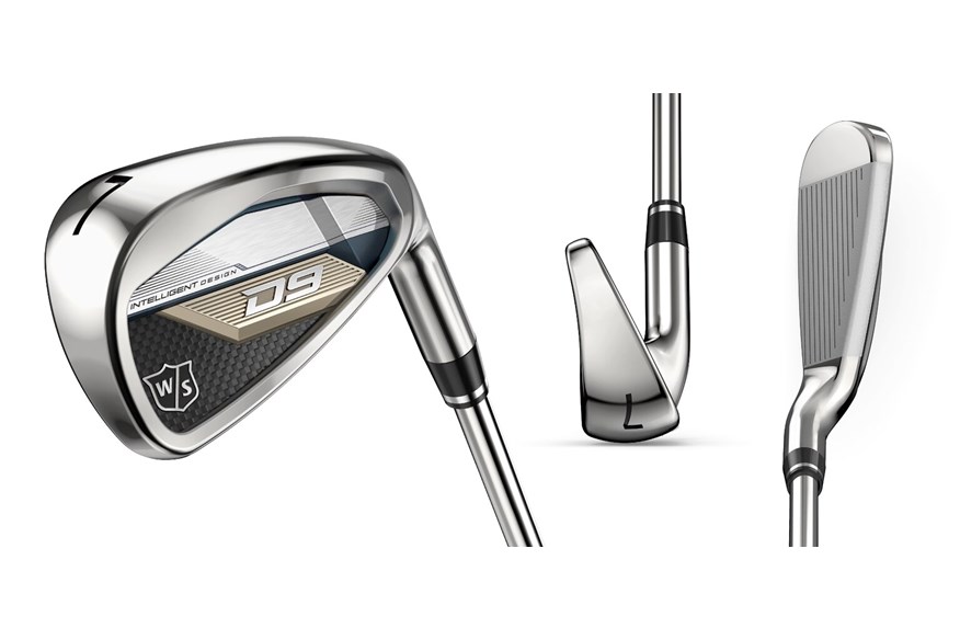 The Wilson D9 Iron from three different angles