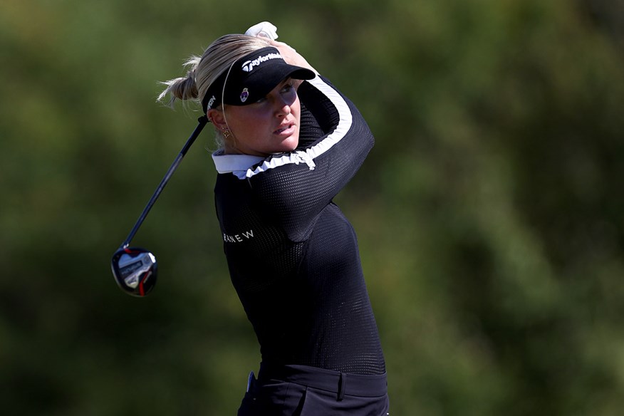 Charley Hull uses the TaylorMade Stealth Plus fairway wood.