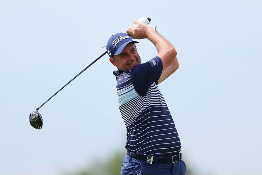 Richard Bland is tied for the lead at seven-under after the opening round at the LIV Golf Invitational Bangkok.