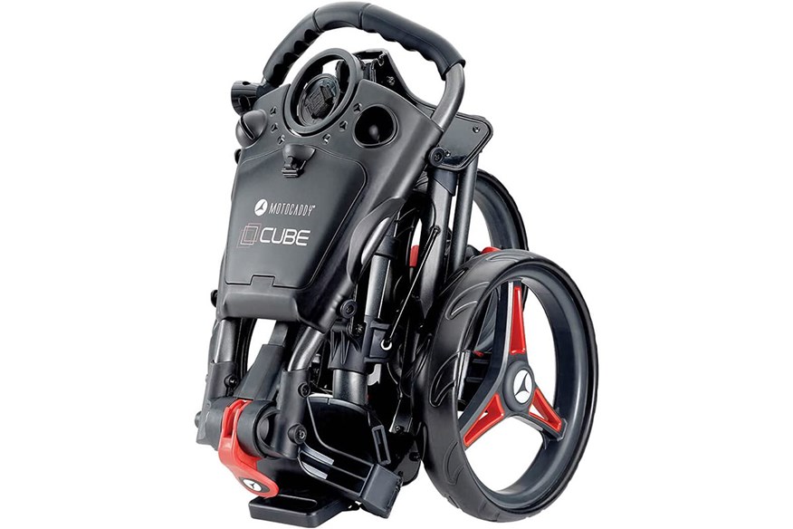 Motocaddy cube trolley is one of the best on Amazon.