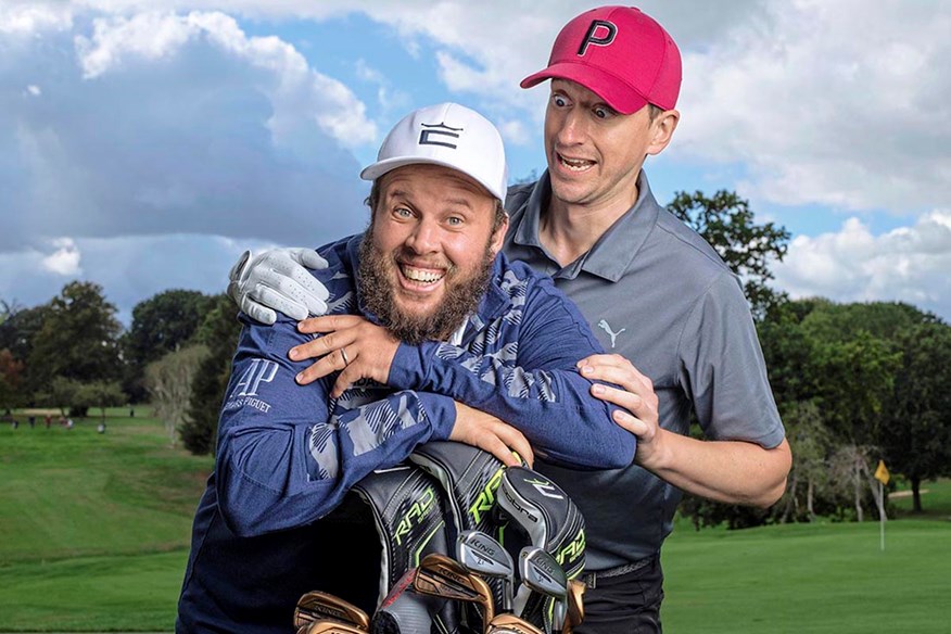 Andrew Beef Johnston and John Robins host Beef's Golf Club.