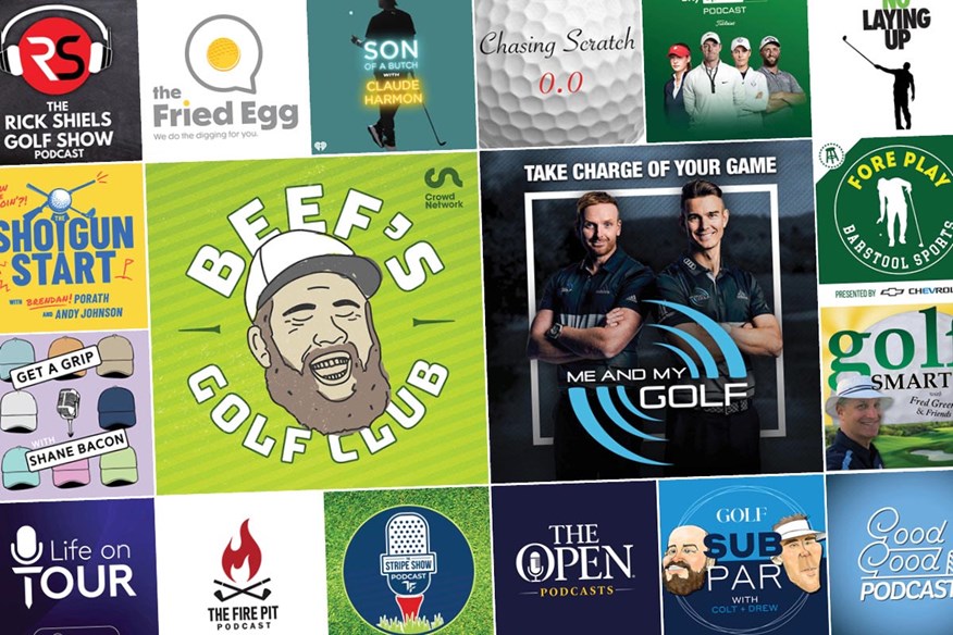 Todays golfers selection of best golf podcasts.